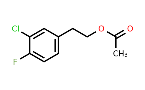 1379295-48-3 | 3-Chloro-4-fluorophenethyl acetate