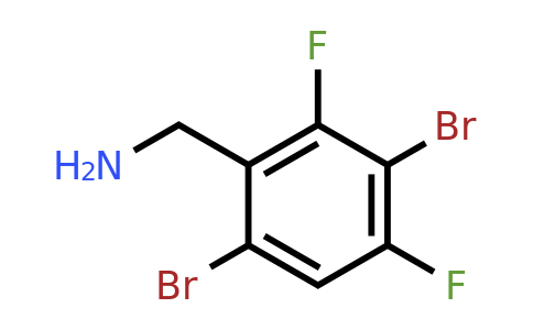 1379305-92-6 | 3,6-Dibromo-2,4-difluorobenzylamine