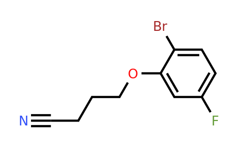 1379308-50-5 | 4-(2-Bromo-5-fluorophenoxy)butanenitrile