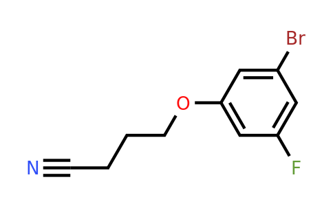 1379308-56-1 | 4-(3-Bromo-5-fluorophenoxy)butanenitrile