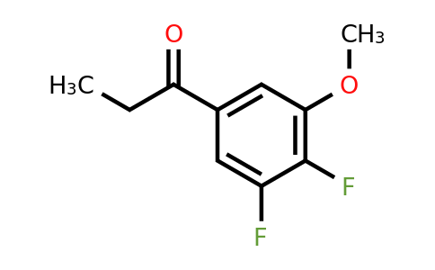 1379314-08-5 | 1-(3,4-Difluoro-5-methoxyphenyl)propan-1-one