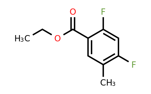 1379322-70-9 | Ethyl 2,4-difluoro-5-methylbenzoate
