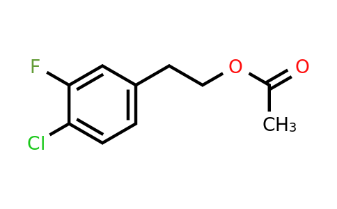 1379323-75-7 | 4-Chloro-3-fluorophenethyl acetate