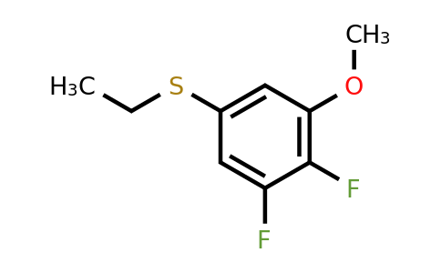 1379324-74-9 | (3,4-Difluoro-5-methoxyphenyl)(ethyl)sulfane