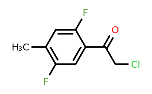 1379327-18-0 | 2',5'-Difluoro-4'-methylphenacyl chloride