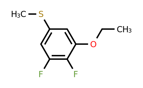 1379328-38-7 | (3-Ethoxy-4,5-difluorophenyl)(methyl)sulfane