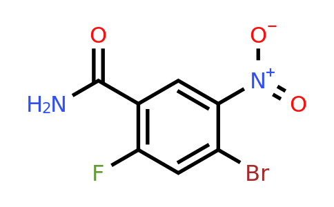 1379328-47-8 | 4-Bromo-2-fluoro-5-nitrobenzamide