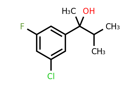 1379354-61-6 | 2-(3-Chloro-5-fluorophenyl)-3-methylbutan-2-ol