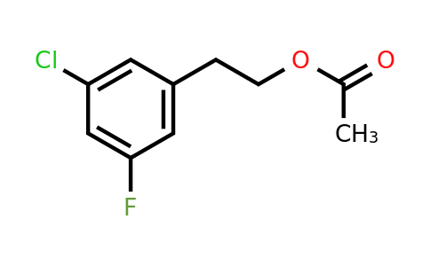 1379363-86-6 | 3-Chloro-5-fluorophenethyl acetate