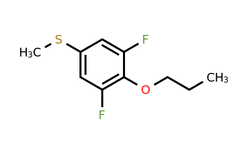 1379365-33-9 | (3,5-Difluoro-4-propoxyphenyl)(methyl)sulfane