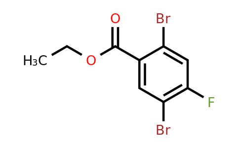 1379366-93-4 | Ethyl 2,5-dibromo-4-fluorobenzoate