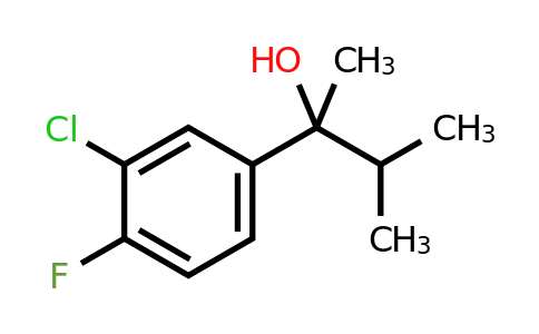 1379369-77-3 | 2-(3-Chloro-4-fluorophenyl)-3-methylbutan-2-ol