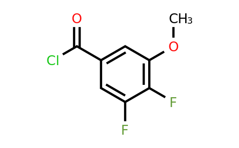 1379371-54-6 | 3,4-Difluoro-5-methoxybenzoylchloride