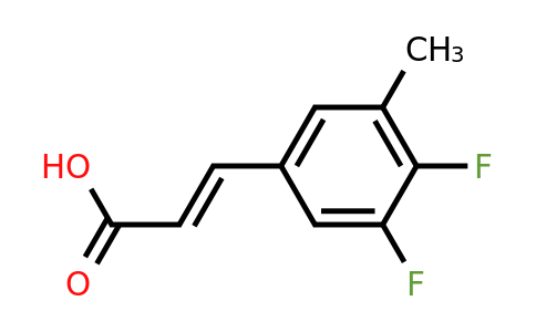 1379389-52-2 | 3,4-Difluoro-5-methylcinnamic acid