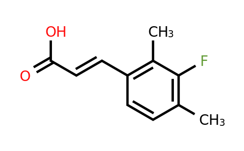 1379402-39-7 | 2,4-Dimethyl-3-fluorocinnamic acid