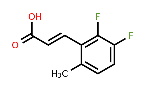 1379425-54-3 | 2,3-Difluoro-6-methylcinnamic acid