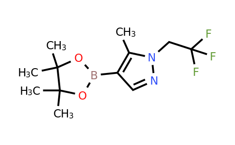 1380299-19-3 | 5-Methyl-4-(4,4,5,5-tetramethyl-1,3,2-dioxaborolan-2-yl)-1-(2,2,2-trifluoroethyl)-1h-pyrazole
