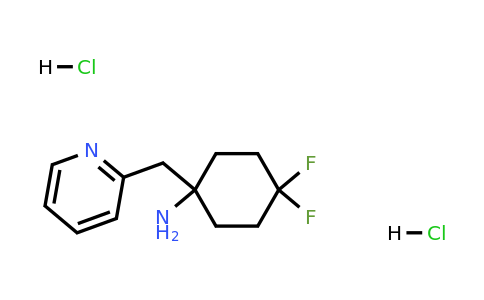 1380300-54-8 | 4,4-Difluoro-1-(pyridin-2-ylmethyl)cyclohexanamine dihydrochloride