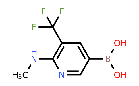 1380593-75-8 | (6-(Methylamino)-5-(trifluoromethyl)pyridin-3-yl)boronic acid