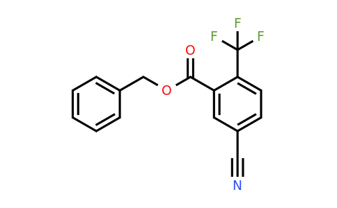 1381846-24-7 | Benzyl 5-cyano-2-(trifluoromethyl)benzoate