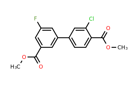 1381944-21-3 | Dimethyl 3-chloro-3'-fluorobiphenyl-4,5'-dicarboxylate