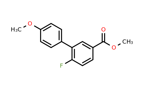 1381944-35-9 | Methyl 6-fluoro-4'-methoxy-[1,1'-biphenyl]-3-carboxylate