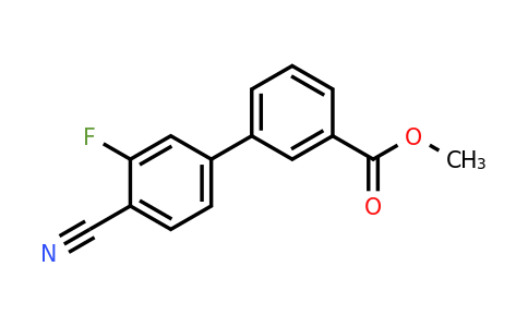 1381944-52-0 | Methyl 4'-cyano-3'-fluoro-[1,1'-biphenyl]-3-carboxylate