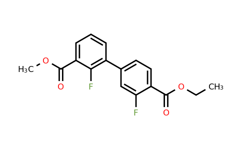 1381944-56-4 | Methyl 3-(4-(ethoxycarbonyl)-3-fluorophenyl)-2-fluorobenzoate