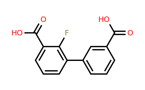 1381944-58-6 | 3-(3-Carboxyphenyl)-2-fluorobenzoic acid