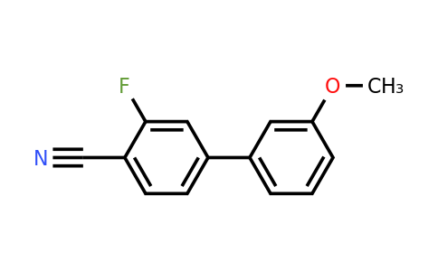 1381944-62-2 | 2-Fluoro-4-(3-methoxyphenyl)benzonitrile