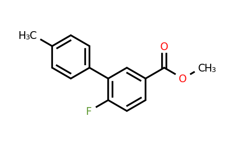 1381944-67-7 | Methyl 6-fluoro-4'-methyl-[1,1'-biphenyl]-3-carboxylate