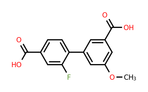 1381944-79-1 | 2-Fluoro-5'-methoxybiphenyl-3',4-dicarboxylic acid