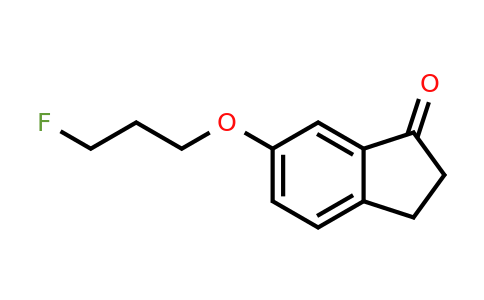 1383985-32-7 | 6-(3-Fluoropropoxy)-2,3-dihydro-1H-inden-1-one