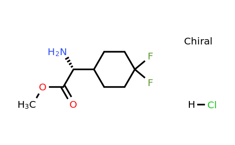 1384268-75-0 | (R)-Methyl 2-amino-2-(4,4-difluorocyclohexyl)acetate hydrochloride