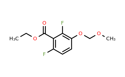 1384476-81-6 | Ethyl 2,6-difluoro-3-(methoxymethoxy)benzoate