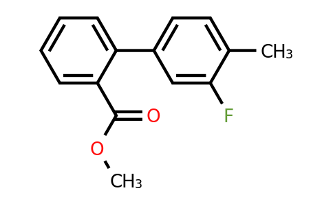 138459-23-1 | Methyl 2-(3-fluoro-4-methylphenyl)benzoate