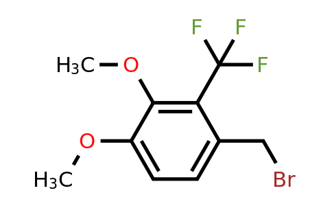 138491-36-8 | 1-(Bromomethyl)-3,4-dimethoxy-2-(trifluoromethyl)benzene