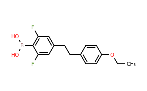 138525-75-4 | (4-(4-Ethoxyphenethyl)-2,6-difluorophenyl)boronic acid