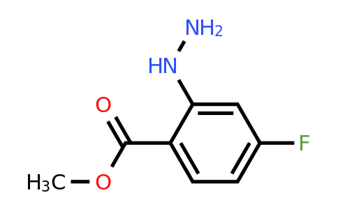1388052-64-9 | Methyl 4-fluoro-2-hydrazinylbenzoate