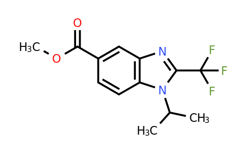 1390621-32-5 | Methyl 1-isopropyl-2-(trifluoromethyl)-1,3-benzodiazole-5-carboxylate