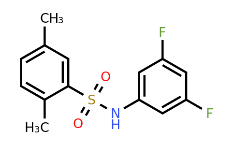1390632-20-8 | N-(3,5-Difluorophenyl)-2,5-dimethylbenzenesulfonamide