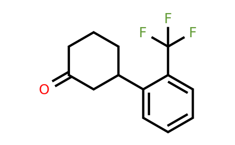 1391136-54-1 | 3-(2-(Trifluoromethyl)phenyl)cyclohexanone