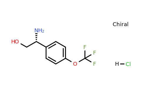 1391403-29-4 | (R)-2-Amino-2-(4-(trifluoromethoxy)phenyl)ethan-1-ol hydrochloride