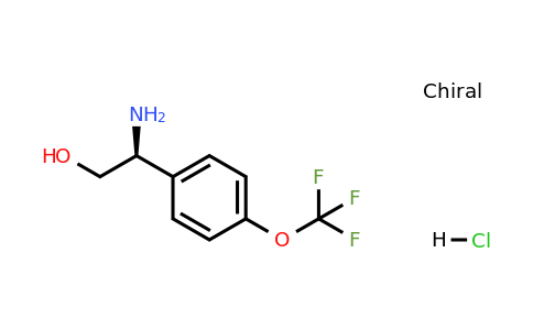 1391492-95-7 | (S)-2-Amino-2-(4-(trifluoromethoxy)phenyl)ethanol hydrochloride