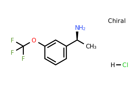 1391567-48-8 | (S)-1-(3-(Trifluoromethoxy)phenyl)ethanamine hydrochloride