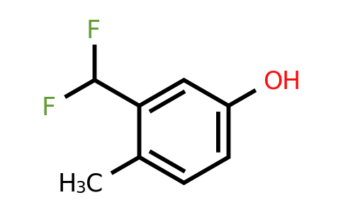 2-(Difluoromethyl)-4-hydroxytoluene