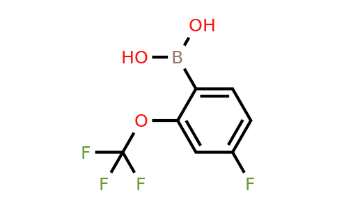 1392087-02-3 | 4-Fluoro-2-(trifluoromethoxy)phenylboronic acid