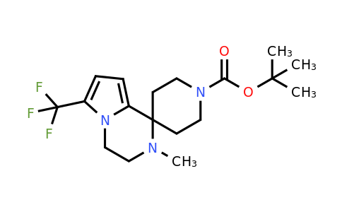 1392466-05-5 | tert-Butyl 2'-methyl-6'-(trifluoromethyl)-3',4'-dihydro-2'H-spiro[piperidine-4,1'-pyrrolo[1,2-a]pyrazine]-1-carboxylate