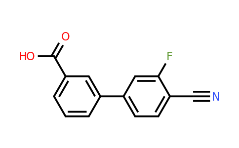 1393441-83-2 | 3-(4-Cyano-3-fluorophenyl)benzoic acid