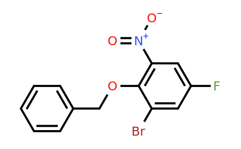 1393441-89-8 | 2-(Benzyloxy)-1-bromo-5-fluoro-3-nitrobenzene